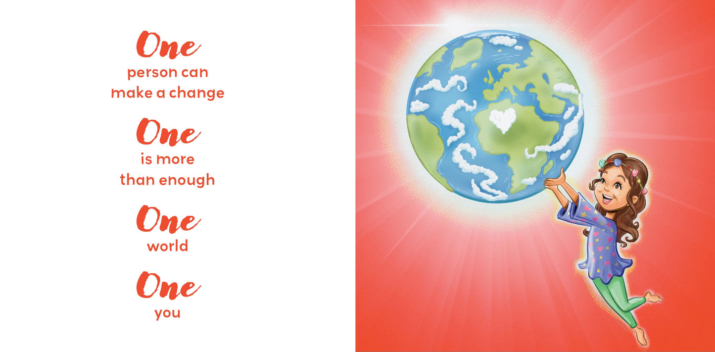 Illustrations from Lauren Grabois Fischer's children's books, featuring diverse kids engaging in acts of kindness, mindfulness, and learning, promoting themes of positivity and inclusion