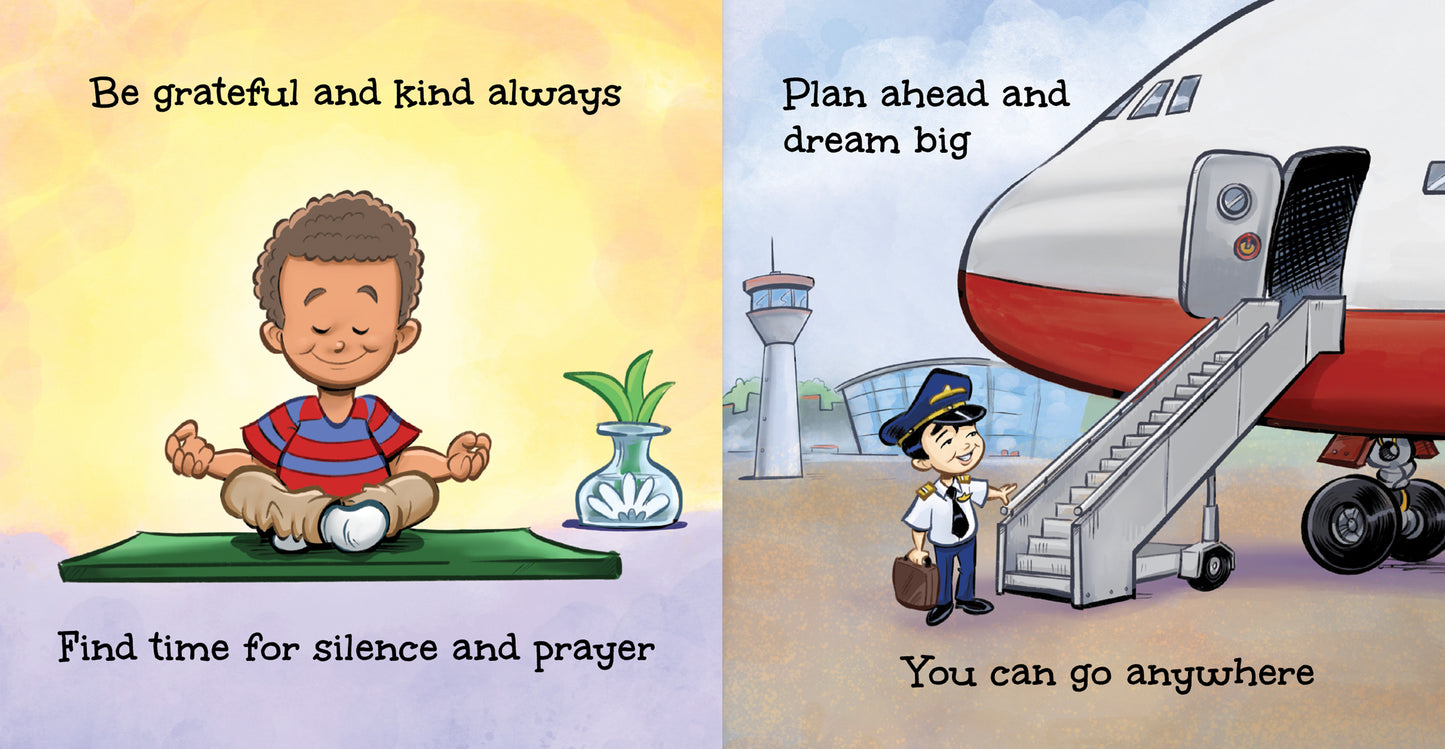Preview page from Lauren Grabois Fischer's children's books, showcasing heartfelt stories and vibrant illustrations promoting kindness, inclusion, and positivity for young readers